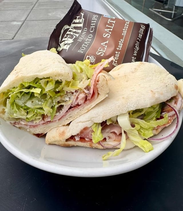 Italian Panuozzo.